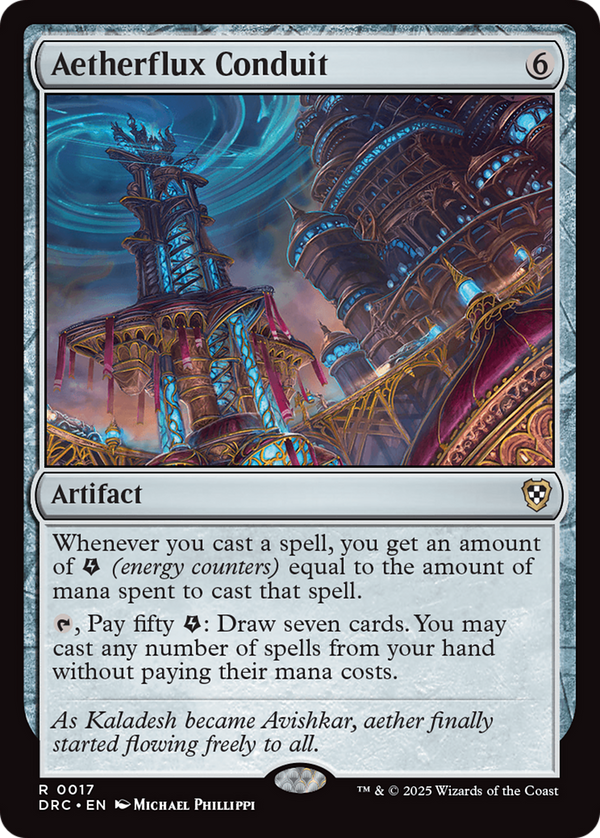 Aetherflux Conduit (17) [Commander: Aetherdrift] - Deck Out Gaming