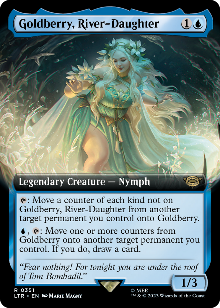 Goldberry, River-Daughter (Extended Art) (351) [The Lord of the Rings: Tales of Middle-earth] - Deck Out Gaming