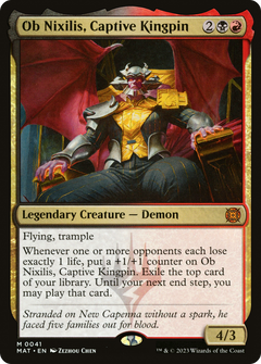 Ob Nixilis, Captive Kingpin (41) [March of the Machine: The Aftermath] - Deck Out Gaming