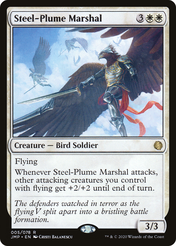 Steel-Plume Marshal (5) [Jumpstart] - Deck Out Gaming