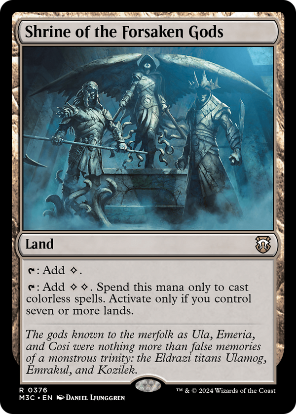 Shrine of the Forsaken Gods (376) [Modern Horizons 3 Commander] - Deck Out Gaming