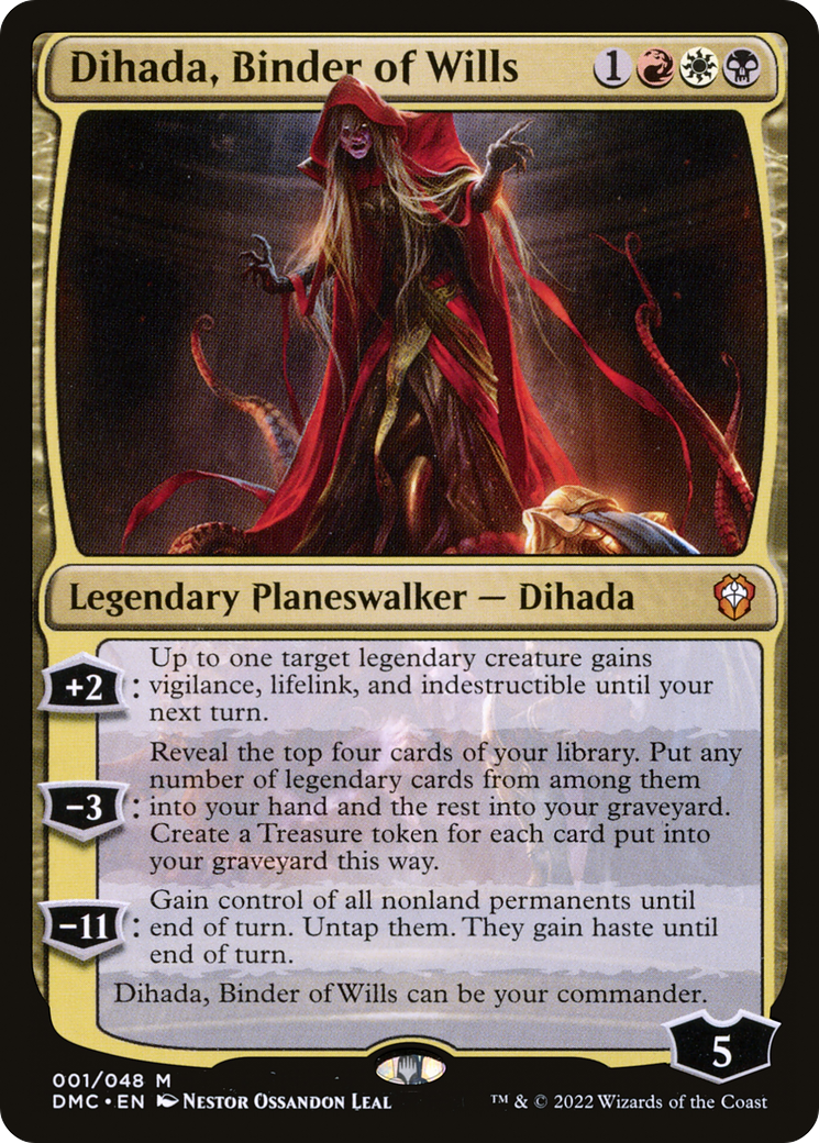 Dihada, Binder of Wills (1) [Commander: Dominaria United] - Deck Out Gaming