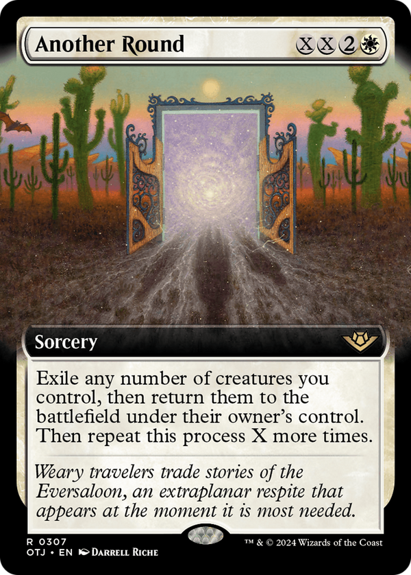 Another Round (Extended Art) (307) [Outlaws of Thunder Junction] foil - Deck Out Gaming