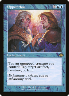 Opposition (Retro Frame) (290) [Dominaria Remastered] - Deck Out Gaming