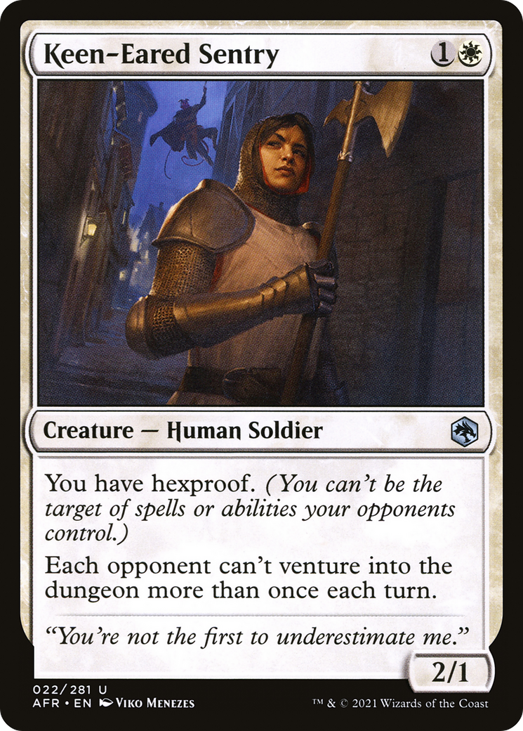 Keen-Eared Sentry (22) [Adventures in the Forgotten Realms] - Deck Out Gaming