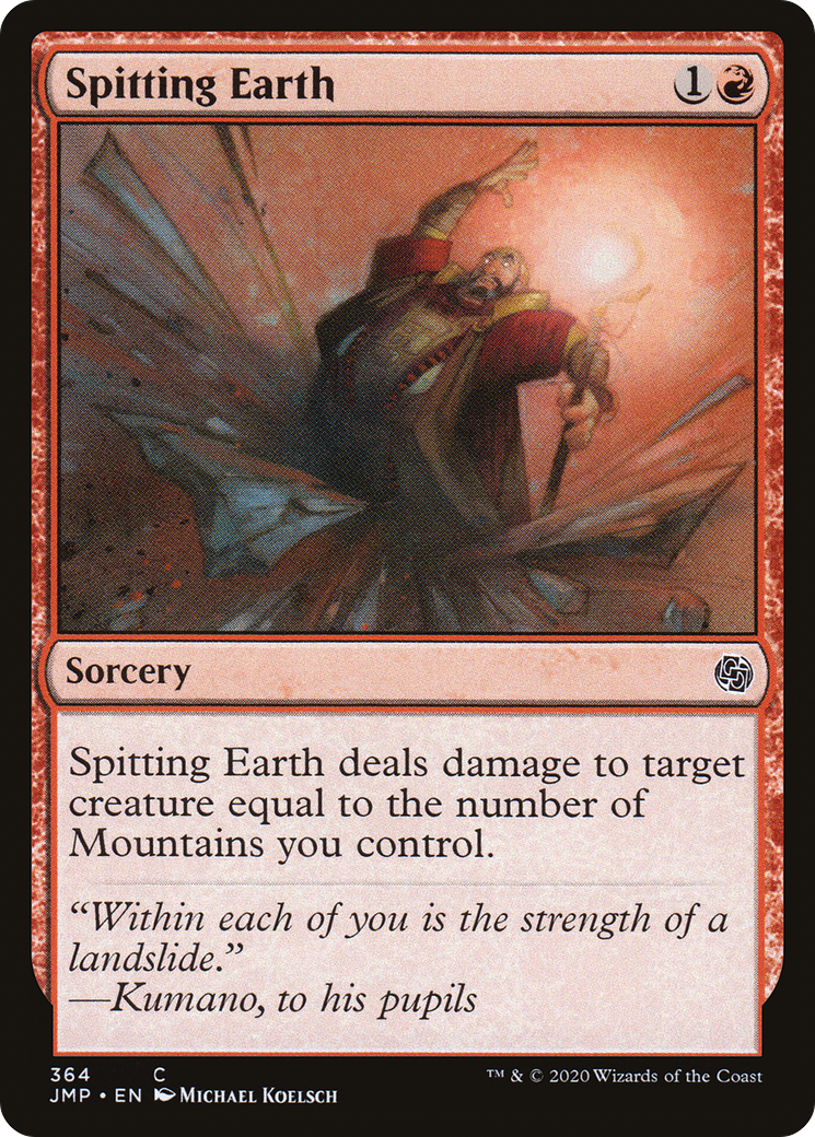 Spitting Earth (364) [Jumpstart] - Deck Out Gaming