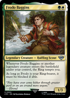 Frodo Baggins (205) [The Lord of the Rings: Tales of Middle-earth] foil - Deck Out Gaming