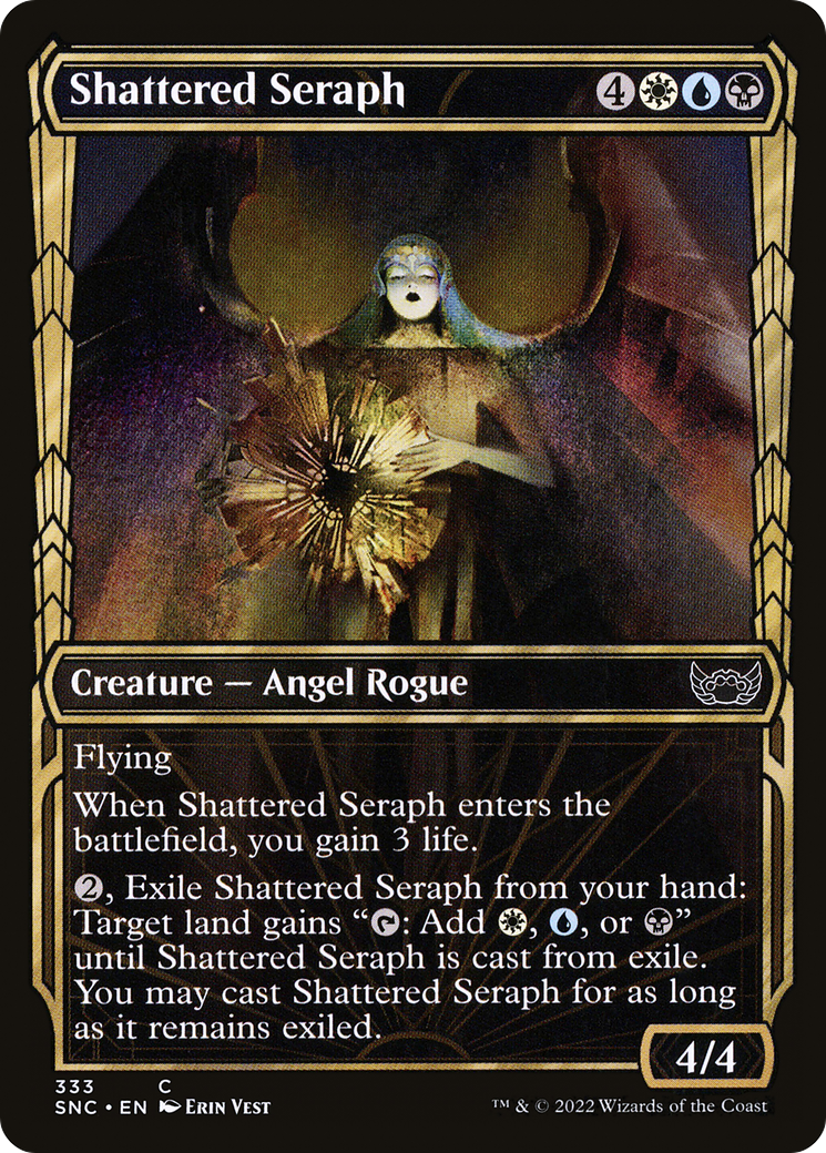Shattered Seraph (Showcase) (333) [Streets of New Capenna] foil - Deck Out Gaming
