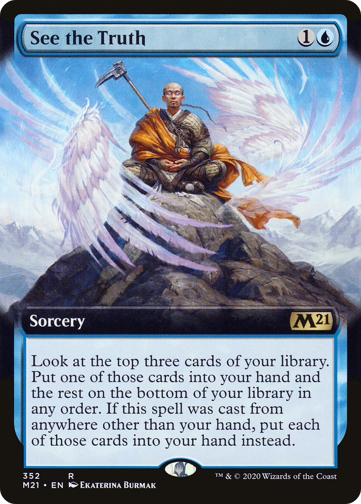 See the Truth (Extended Art) (352) [Core Set 2021] foil - Deck Out Gaming