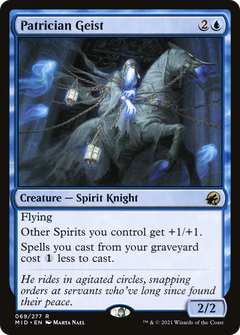 Patrician Geist (69) [Innistrad: Midnight Hunt] foil - Deck Out Gaming