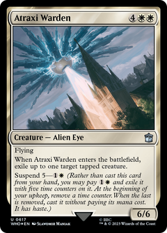 Atraxi Warden (Surge Foil) (617) [Doctor Who] foil - Deck Out Gaming