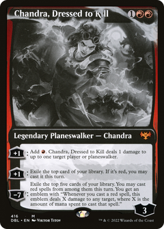 Chandra, Dressed to Kill (416) [Innistrad: Double Feature] - Deck Out Gaming