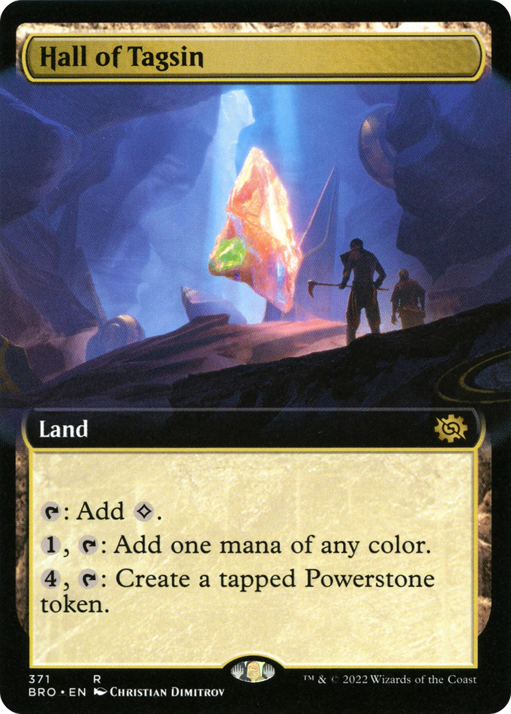 Hall of Tagsin (Extended Art) (371) [The Brothers' War] - Deck Out Gaming