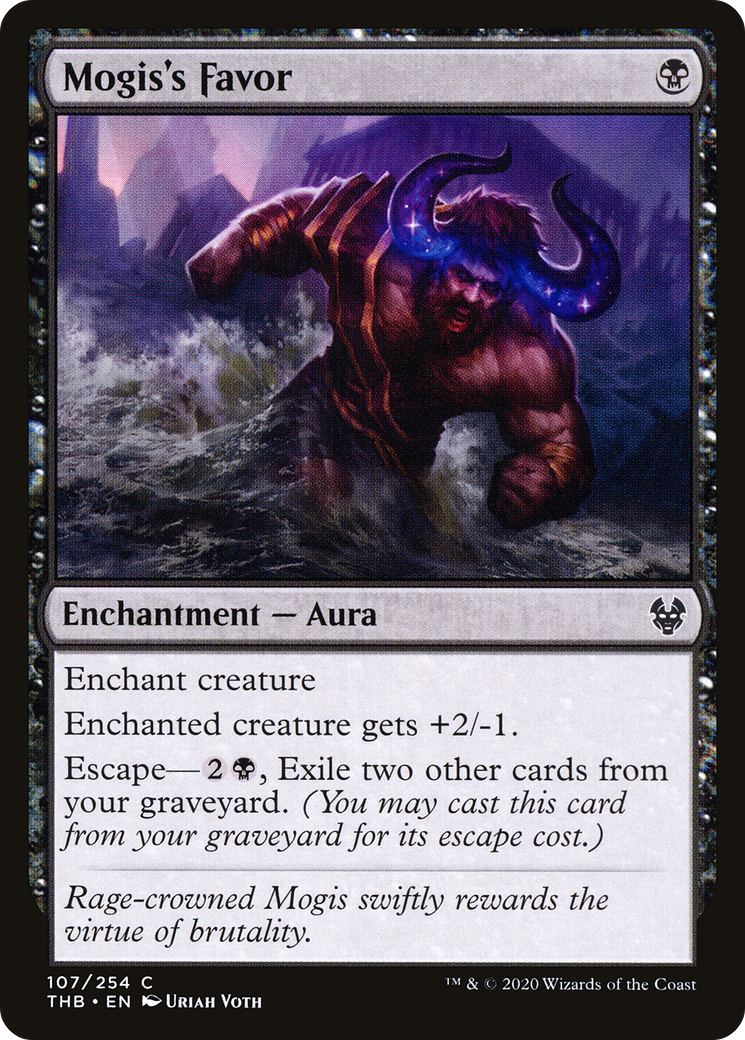 Mogis's Favor (107) [Theros Beyond Death] foil - Deck Out Gaming
