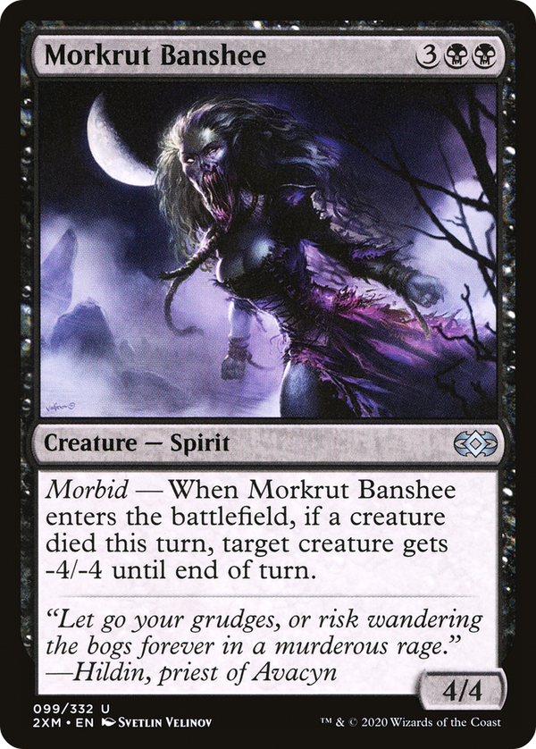 Morkrut Banshee (99) [Double Masters] foil - Deck Out Gaming