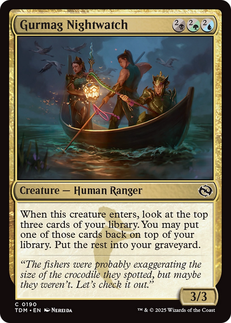 Gurmag Nightwatch (190) [Tarkir: Dragonstorm] - Deck Out Gaming