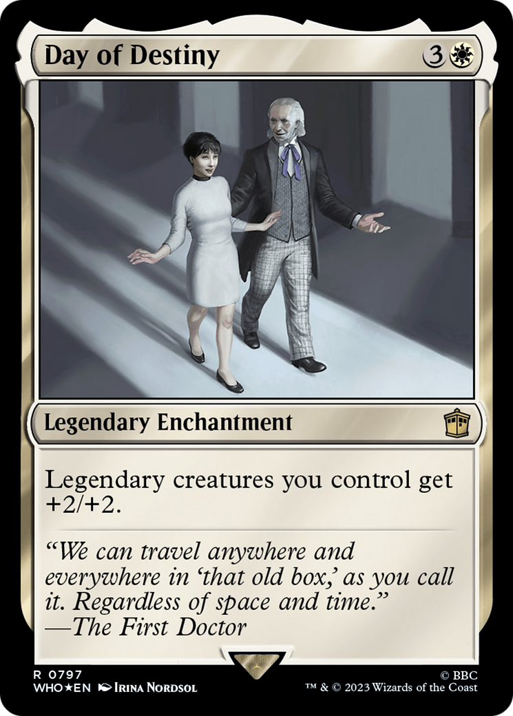 Day of Destiny (Surge Foil) (797) [Doctor Who] foil - Deck Out Gaming