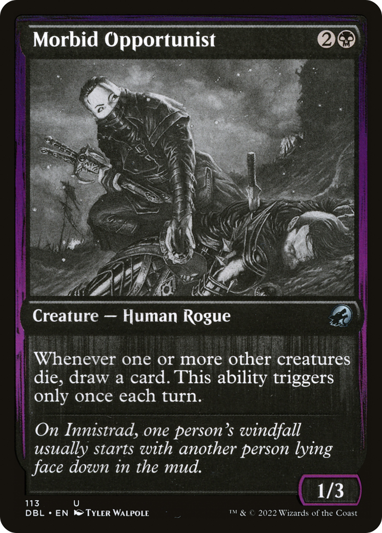 Morbid Opportunist (113) [Innistrad: Double Feature] - Deck Out Gaming