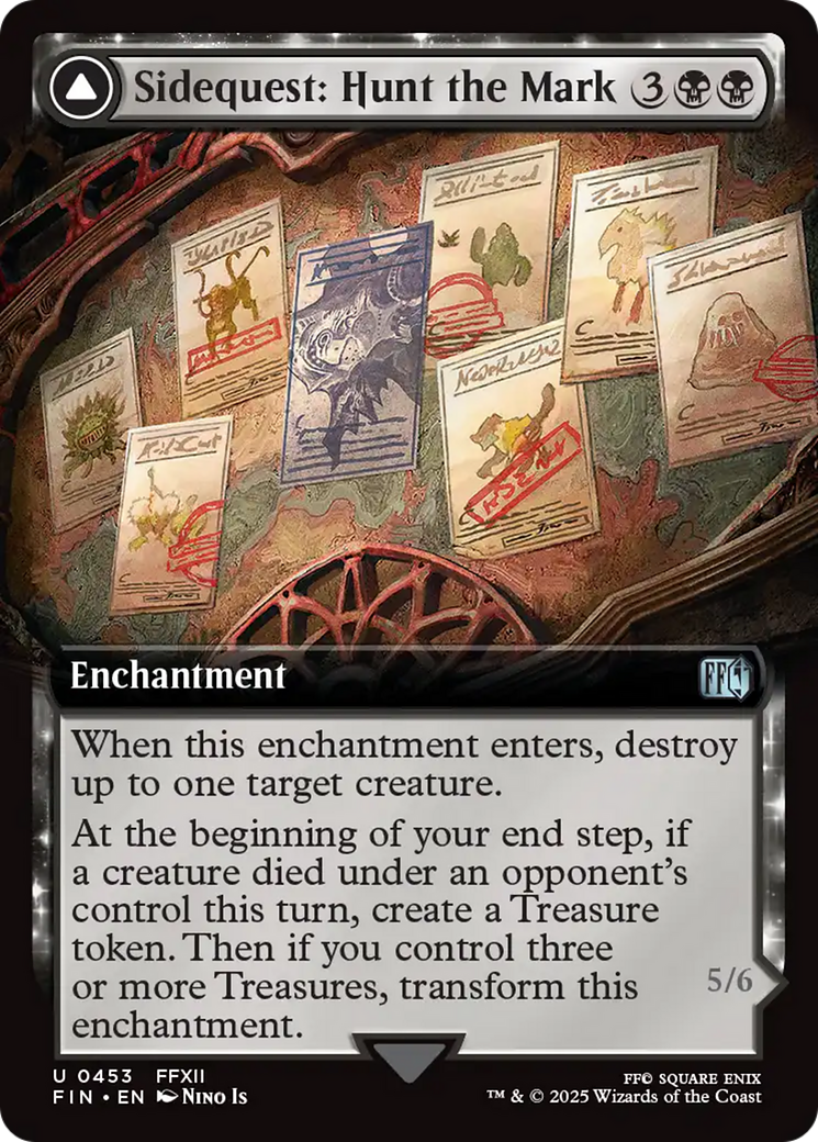 Sidequest: Hunt the Mark // Yiazmat, Ultimate Mark (453) [FINAL FANTASY] foil - Deck Out Gaming