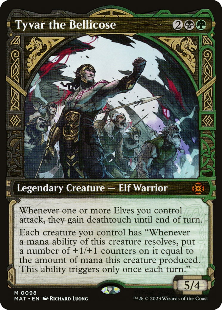 Tyvar the Bellicose (Showcase) (98) [March of the Machine: The Aftermath] foil - Deck Out Gaming