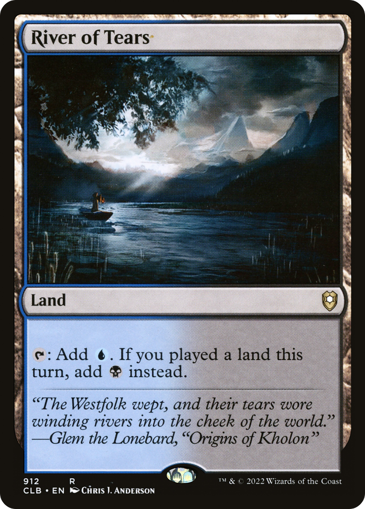 River of Tears (912) [Commander Legends: Battle for Baldur's Gate] - Deck Out Gaming