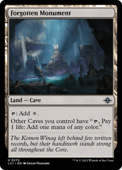 Forgotten Monument (272) [The Lost Caverns of Ixalan] foil - Deck Out Gaming