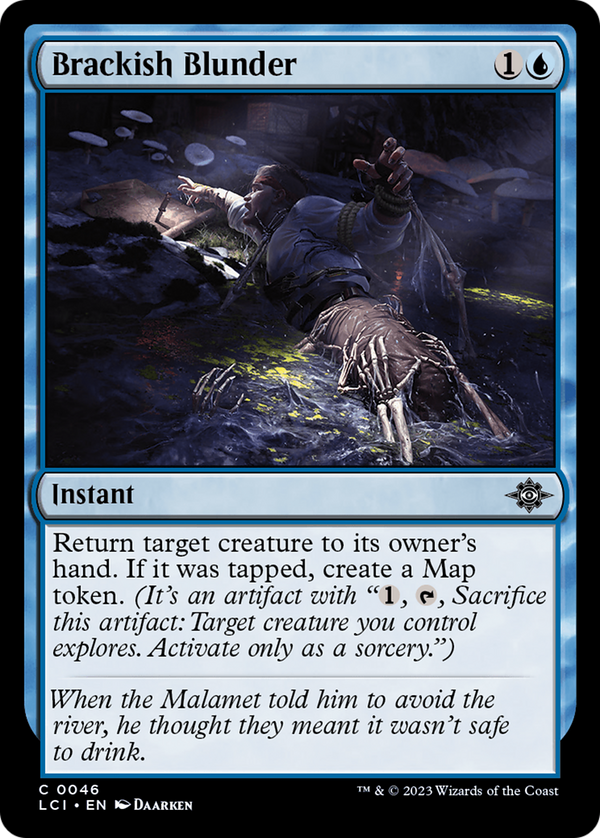 Brackish Blunder (46) [The Lost Caverns of Ixalan] - Deck Out Gaming