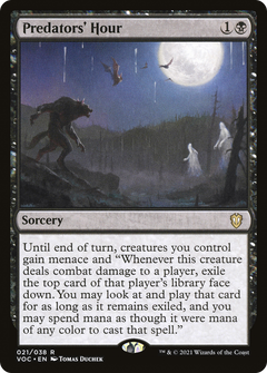 Predators' Hour (21) [Commander: Innistrad: Crimson Vow] - Deck Out Gaming