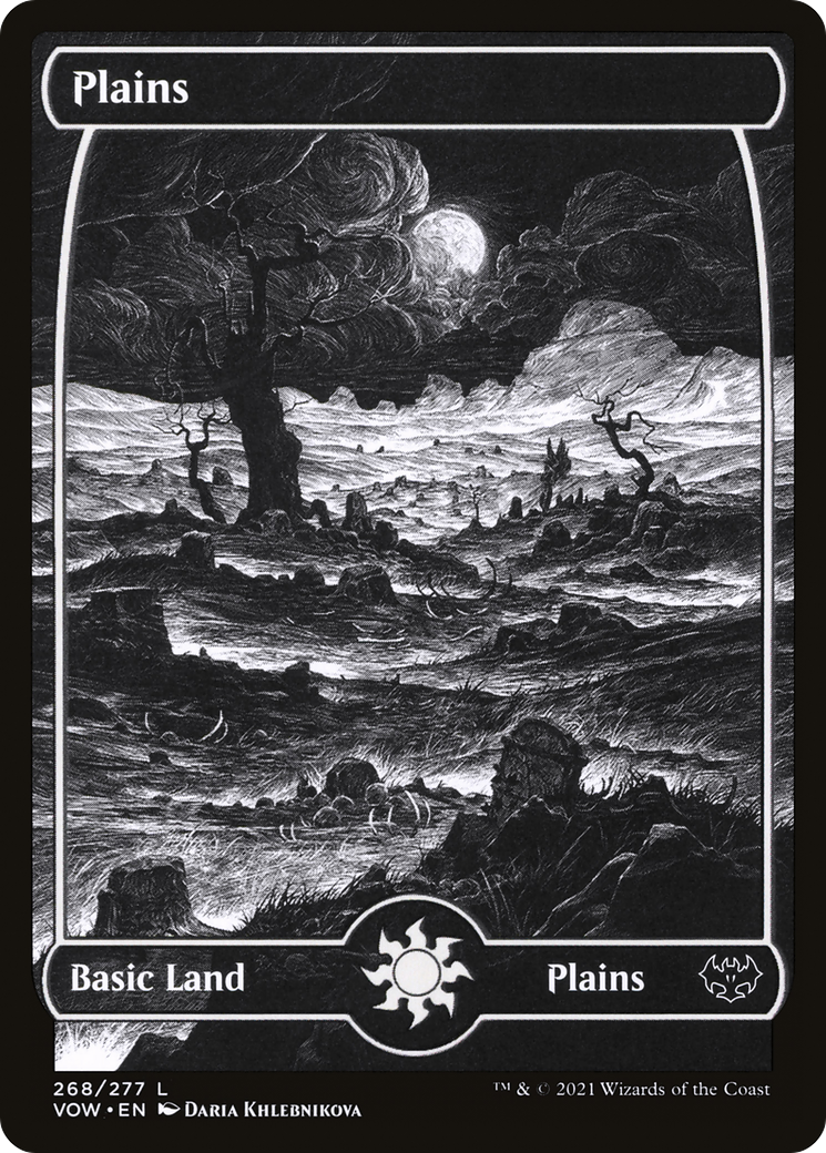 Plains (268) [Innistrad: Crimson Vow] foil - Deck Out Gaming