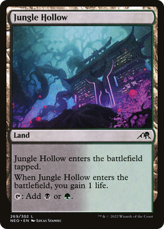 Jungle Hollow (269) [Kamigawa: Neon Dynasty] foil - Deck Out Gaming