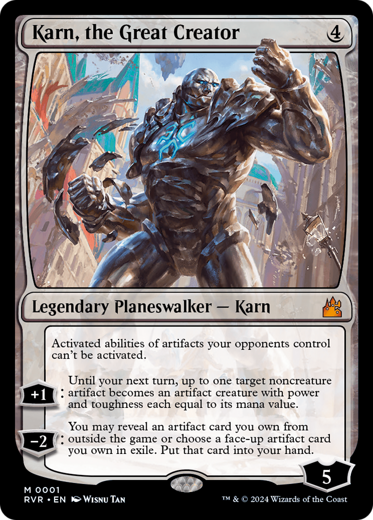 Karn, the Great Creator (1) [Ravnica Remastered] - Deck Out Gaming