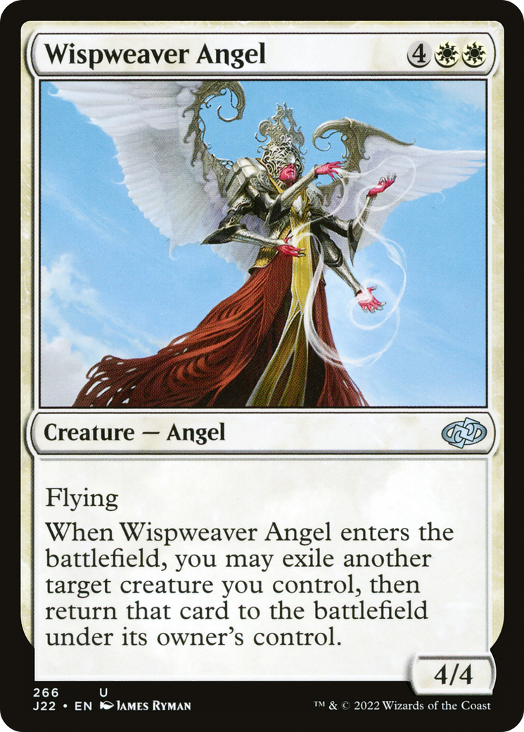 Wispweaver Angel (266) [Jumpstart 2022] - Deck Out Gaming