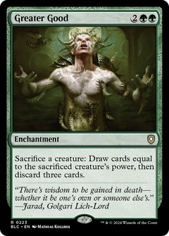 Greater Good (223) [Bloomburrow Commander] - Deck Out Gaming
