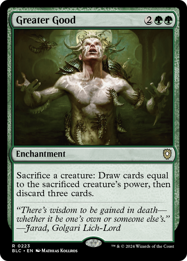 Greater Good (223) [Bloomburrow Commander] - Deck Out Gaming