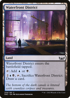 Waterfront District (259) [Streets of New Capenna] foil - Deck Out Gaming