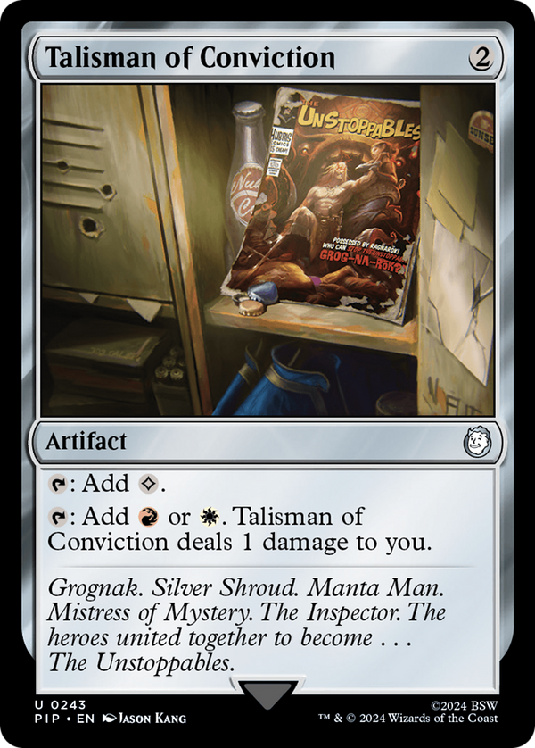 Talisman of Conviction (243) [Fallout] - Deck Out Gaming