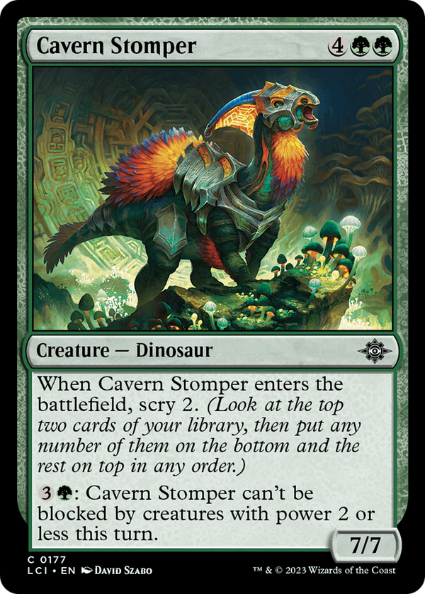 Cavern Stomper (177) [The Lost Caverns of Ixalan] foil - Deck Out Gaming