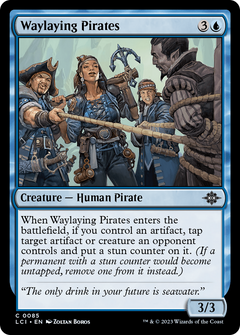 Waylaying Pirates (85) [The Lost Caverns of Ixalan] foil - Deck Out Gaming