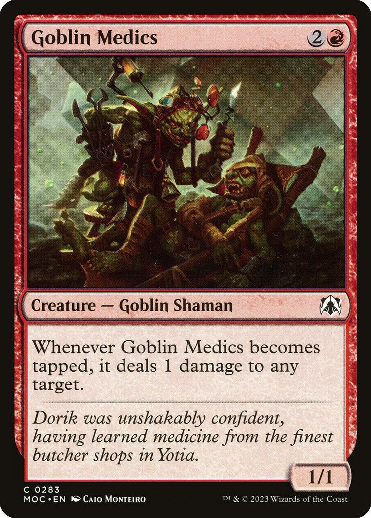 Goblin Medics (283) [March of the Machine Commander] - Deck Out Gaming