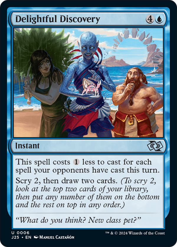 Delightful Discovery (6) [Foundations Jumpstart] - Deck Out Gaming