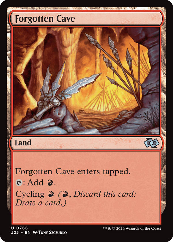 Forgotten Cave (766) [Foundations Jumpstart] - Deck Out Gaming
