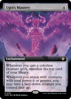 Ugin's Mastery (Extended Art) (751) [Commander Masters] foil - Deck Out Gaming