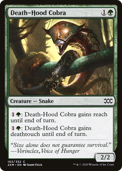 Death-Hood Cobra (163) [Double Masters] foil - Deck Out Gaming