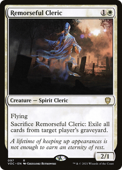 Remorseful Cleric (97) [Commander: Innistrad: Crimson Vow] - Deck Out Gaming