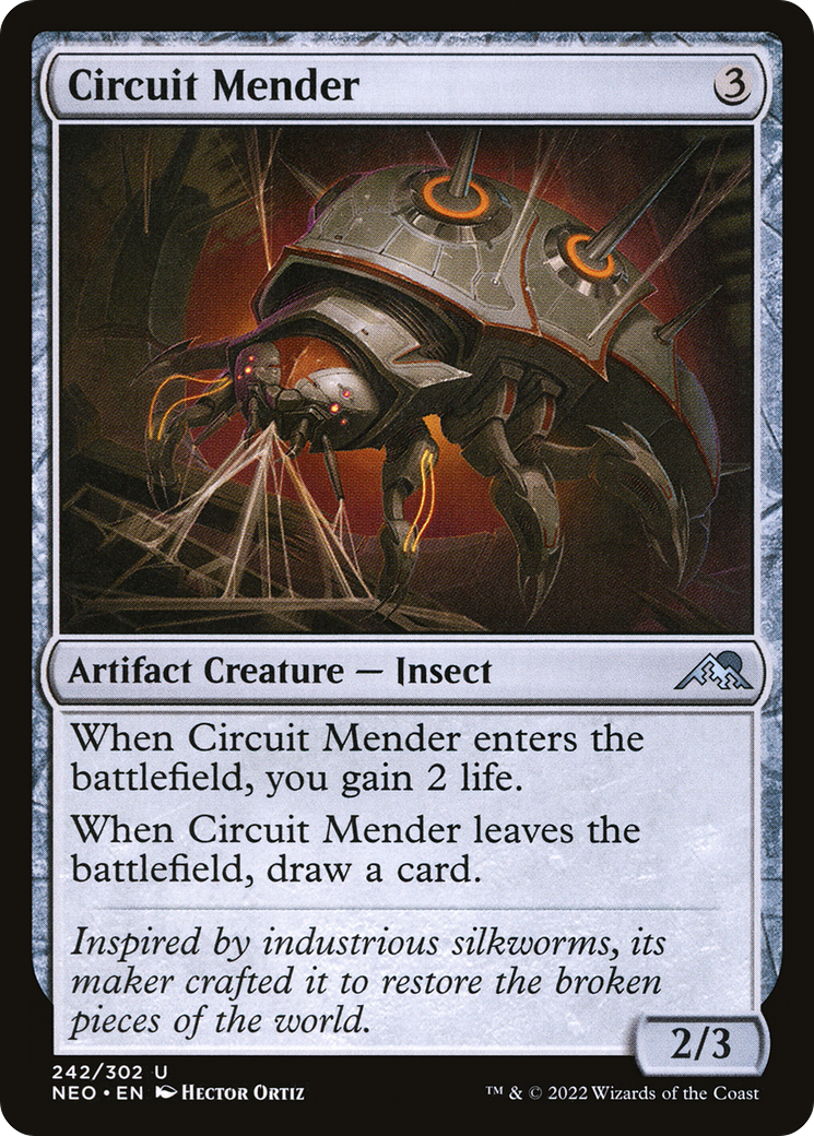 Circuit Mender (242) [Kamigawa: Neon Dynasty] foil - Deck Out Gaming