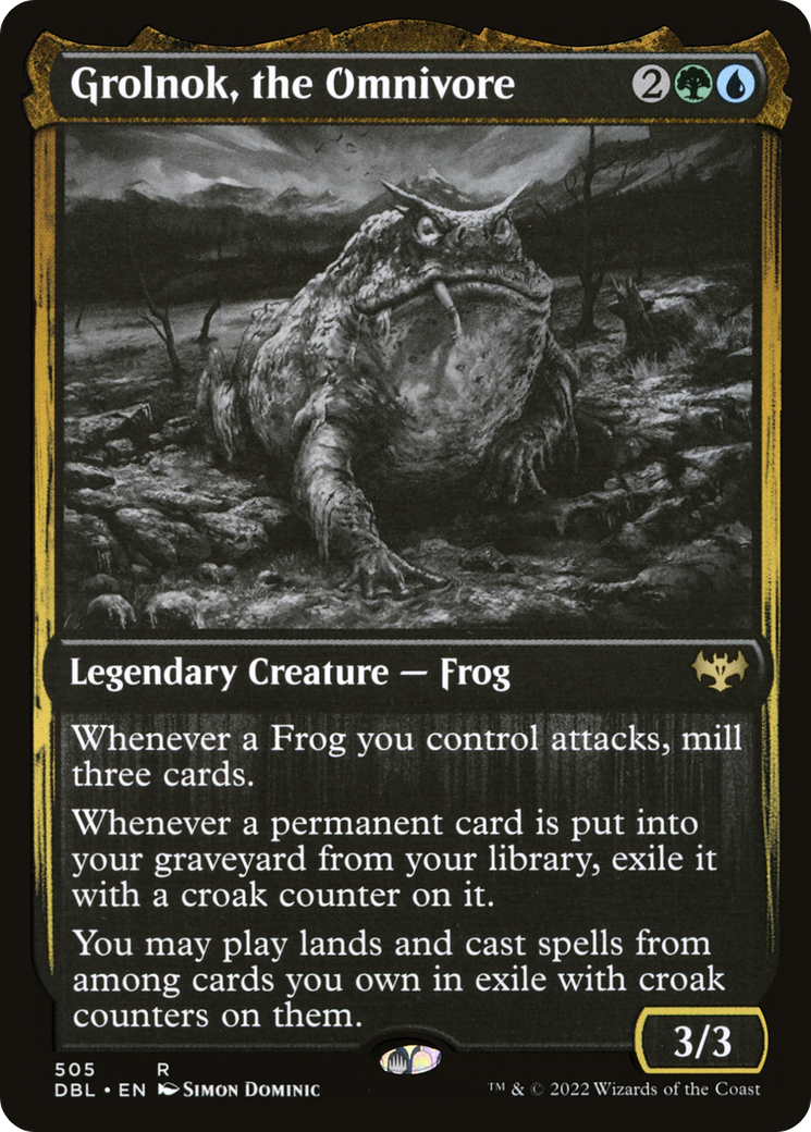 Grolnok, the Omnivore (505) [Innistrad: Double Feature] - Deck Out Gaming