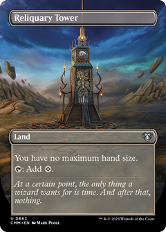 Reliquary Tower (Borderless) (663) [Commander Masters] - Deck Out Gaming