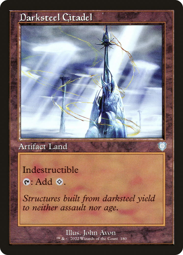Darksteel Citadel (Retro Frame) (180) [Commander: The Brothers' War] - Deck Out Gaming