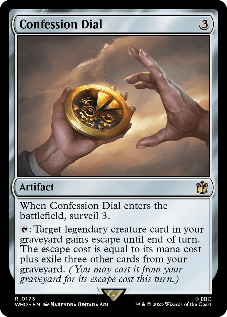 Confession Dial (173) [Doctor Who] - Deck Out Gaming