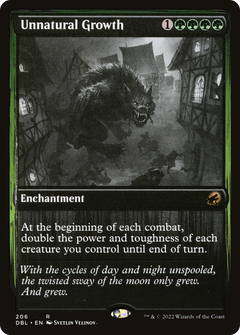 Unnatural Growth (206) [Innistrad: Double Feature] - Deck Out Gaming